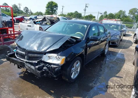 2010 Dodge Avenger Express z USA, uszkodzony, nr VIN 1B3CC1FBXAN201557